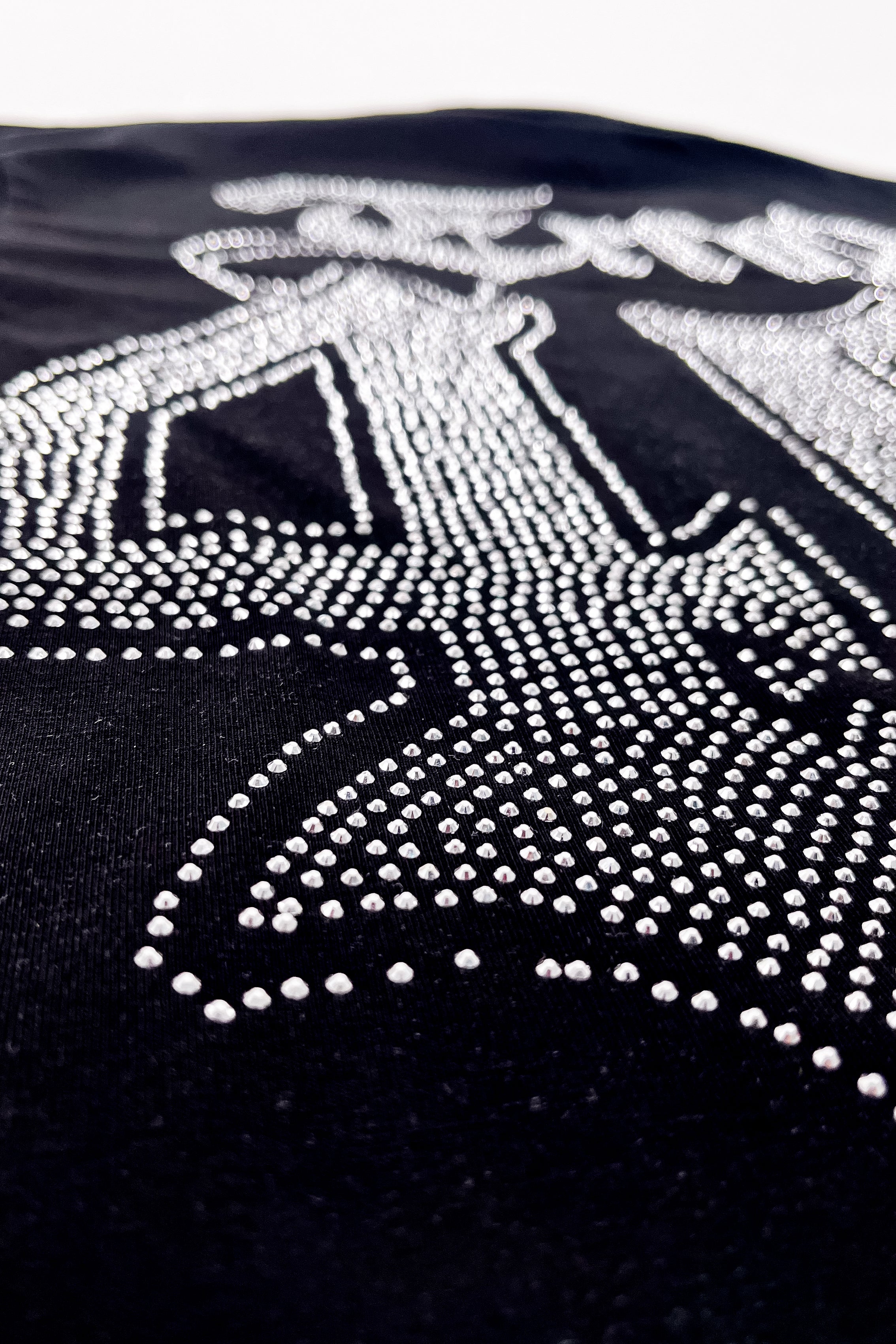 Camiseta over ERROR 404 piedra plateada