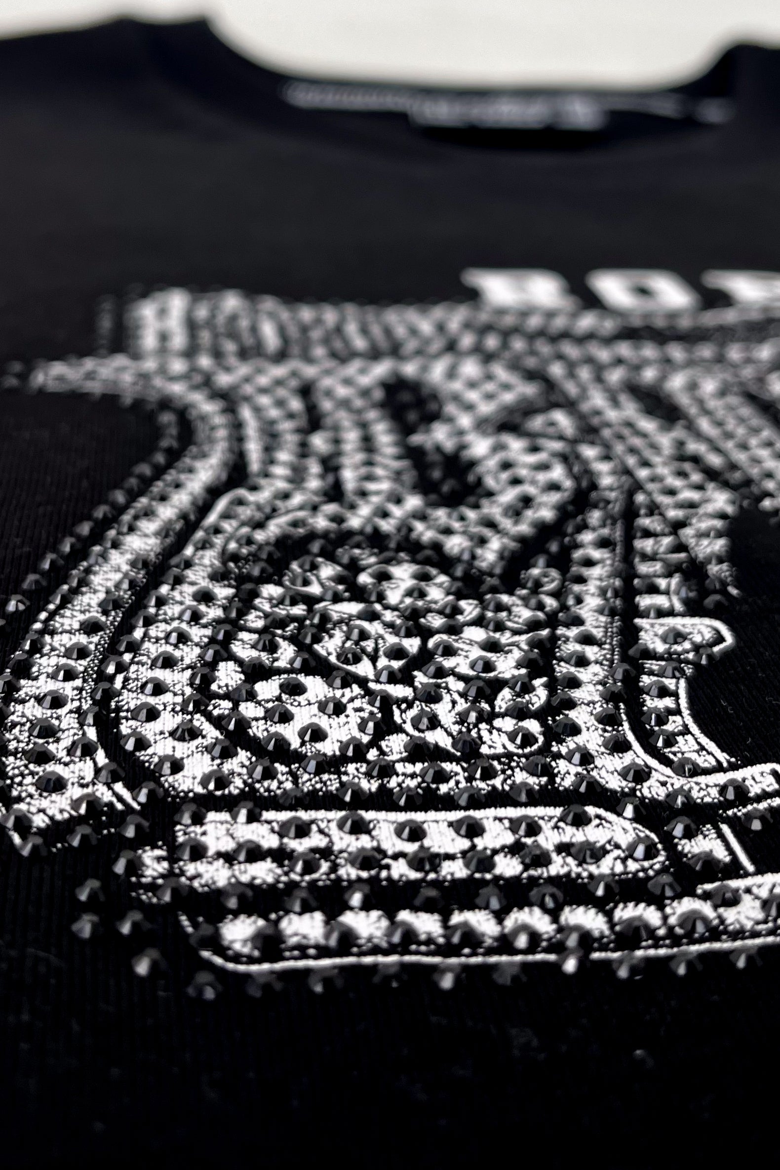 Camiseta over GANGSTA piedra negra