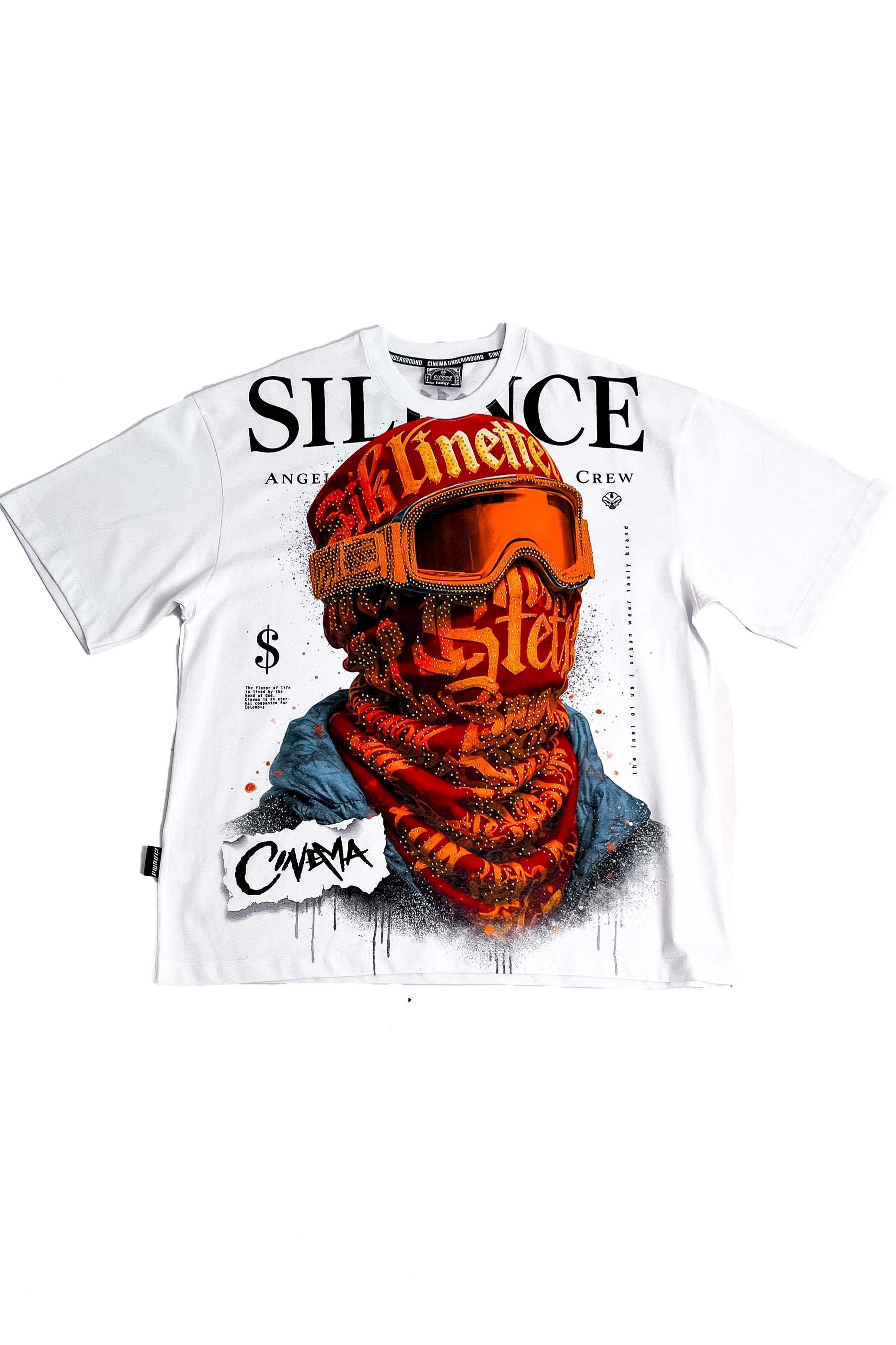 Camiseta over SILENCE