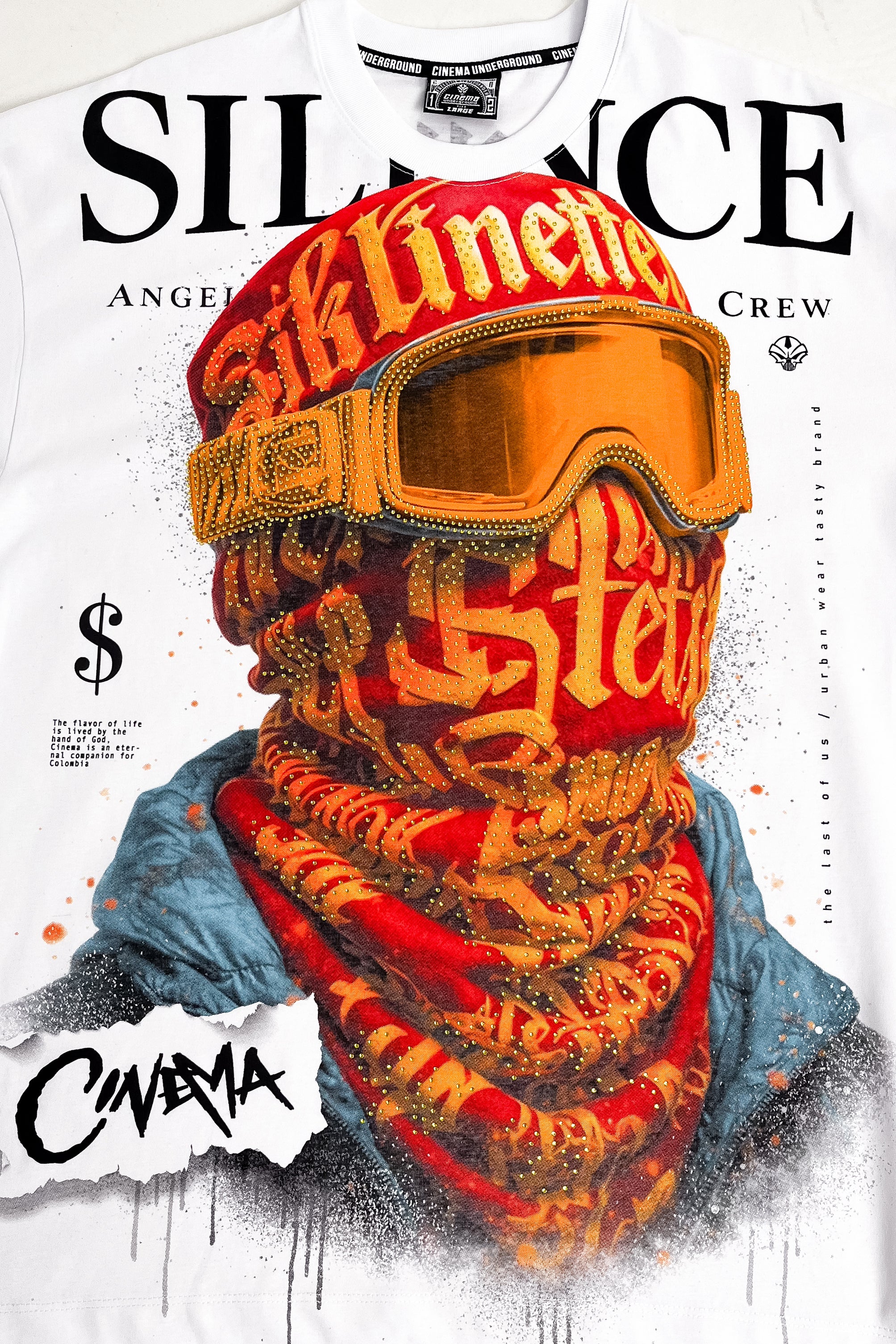 Camiseta over SILENCE