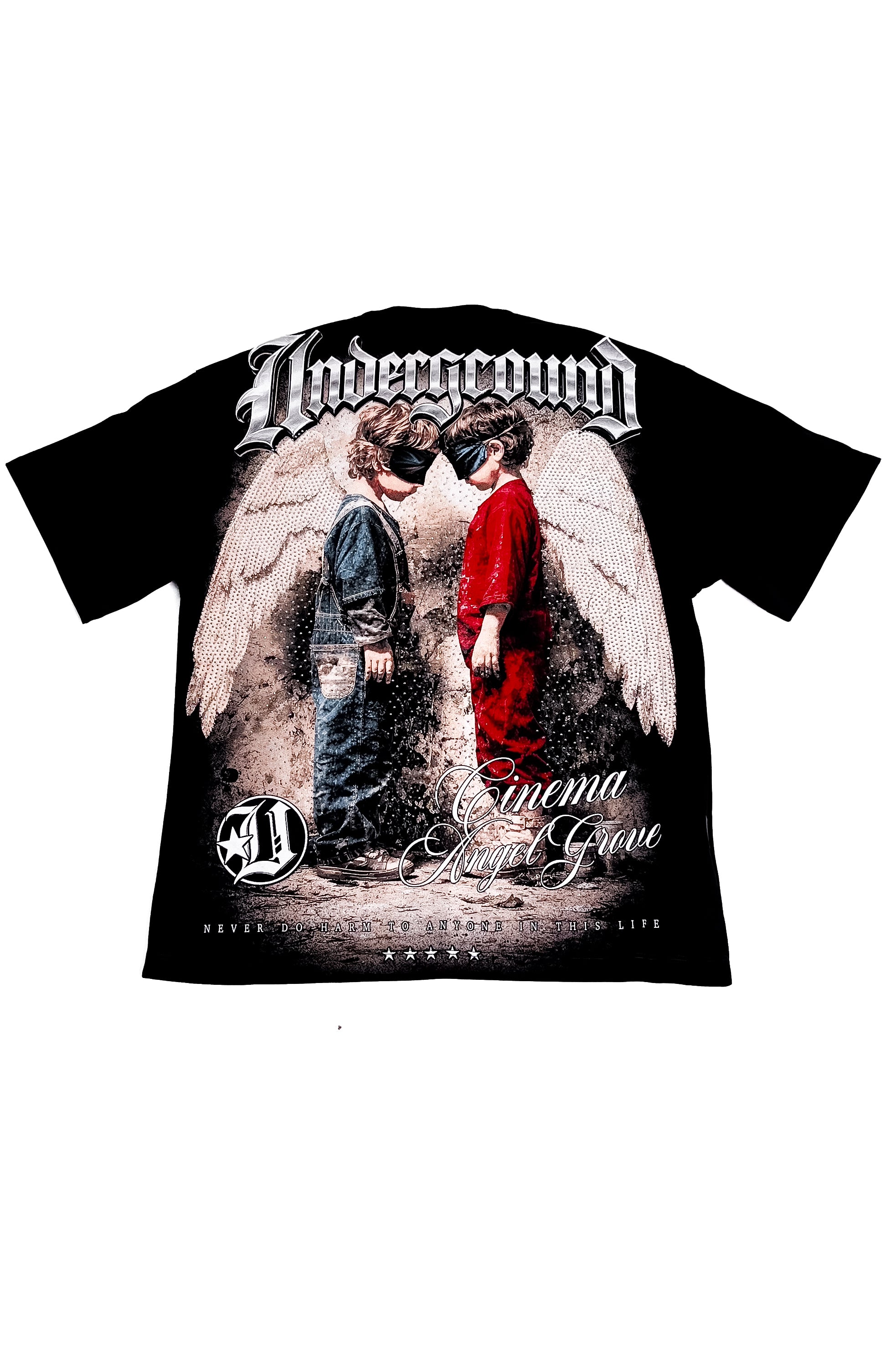 Camiseta over SILENT THREAT