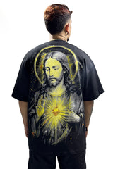 Camiseta over SACRED HEART