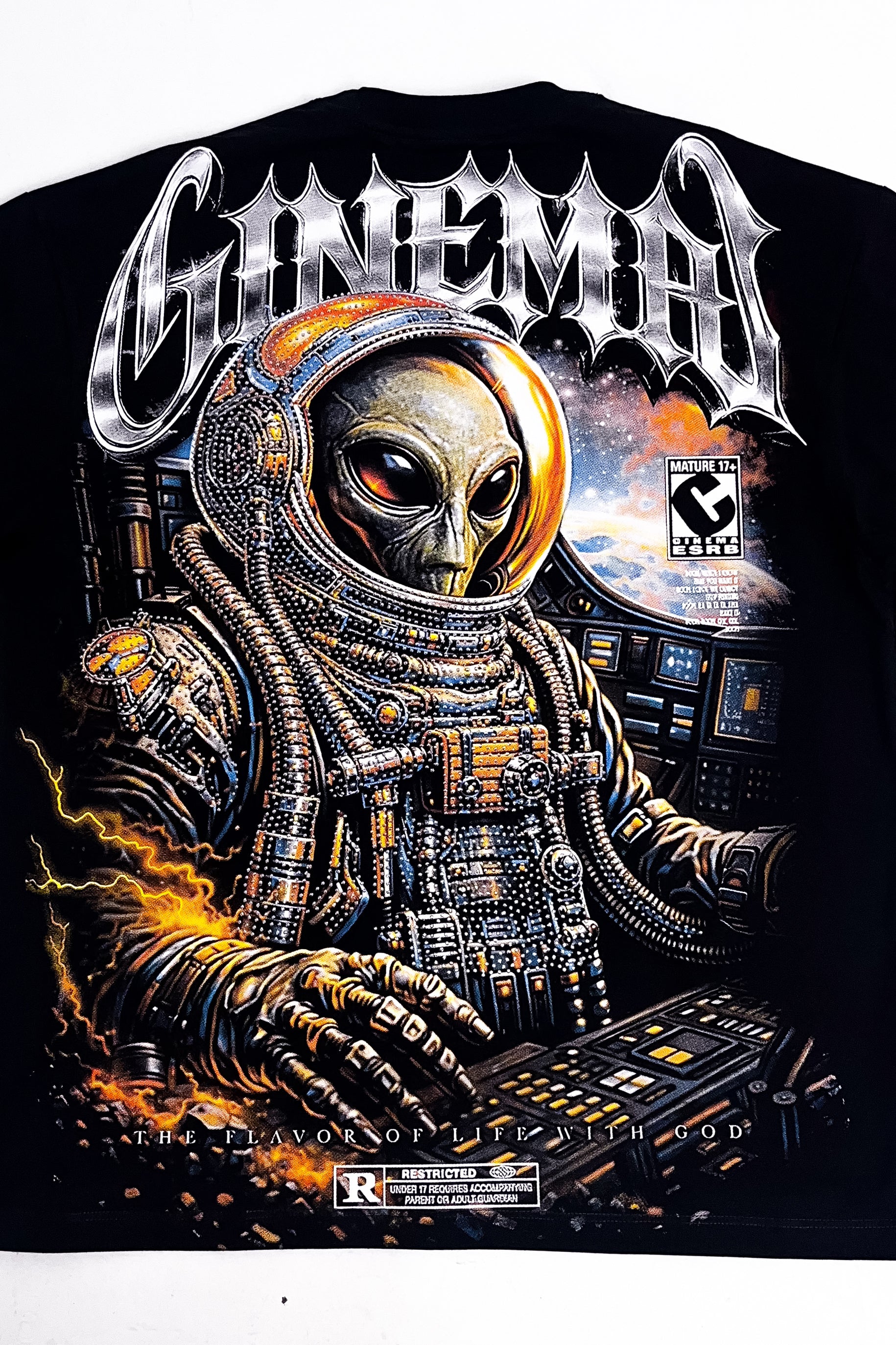Camiseta over ALIEN ATAC