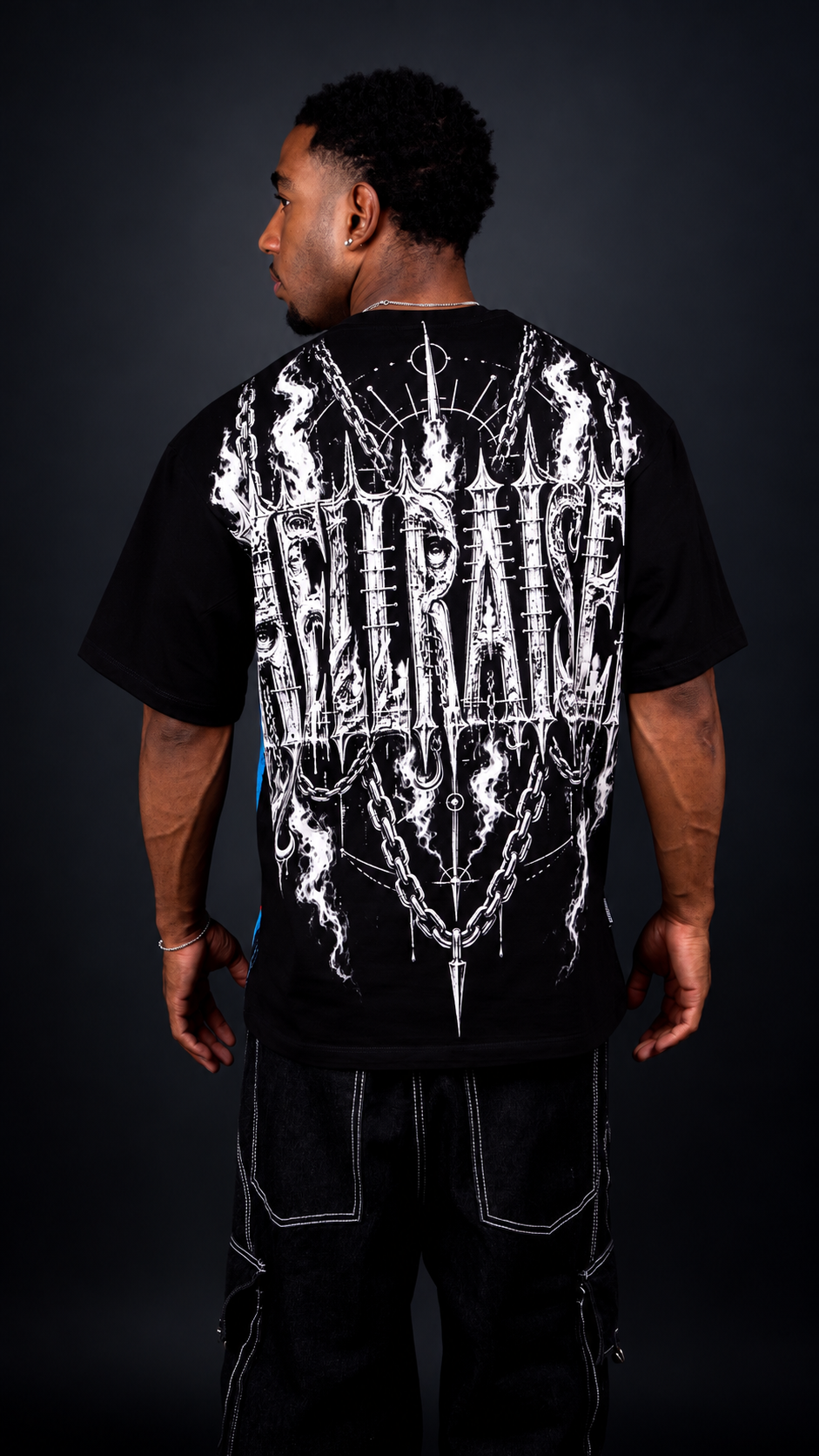 CAMISETA OVER - HELLRAISER - HALLOWEEN