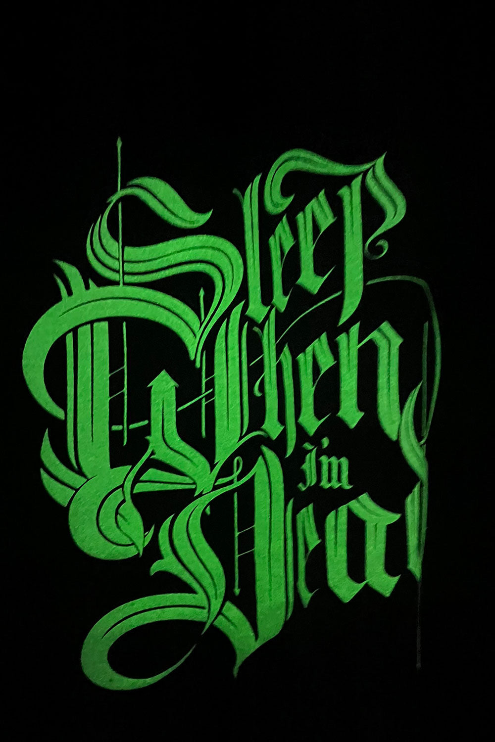 Camiseta OVER SLEEP DEAT