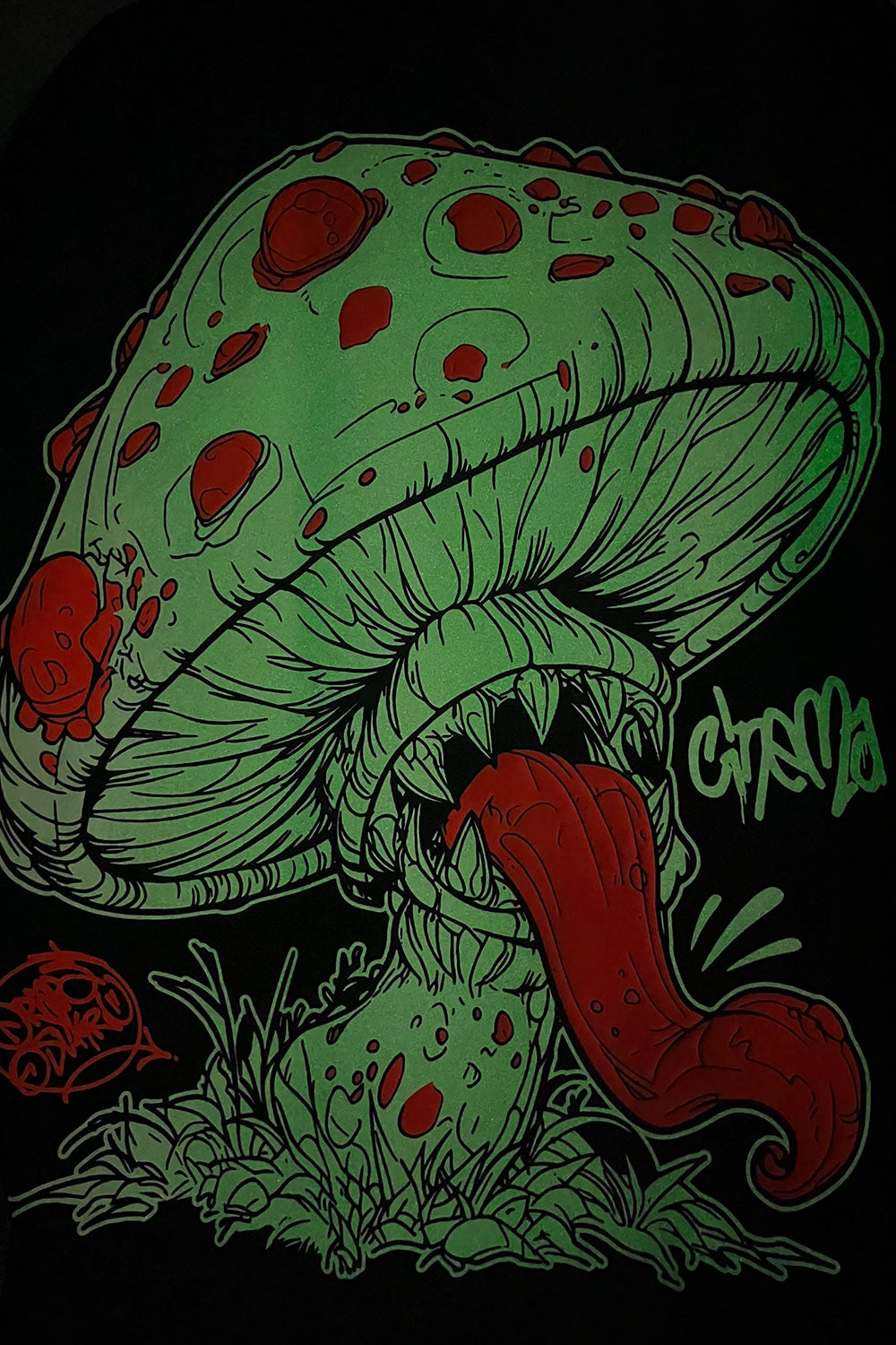 Camiseta OVER MUSHROOM TRIP