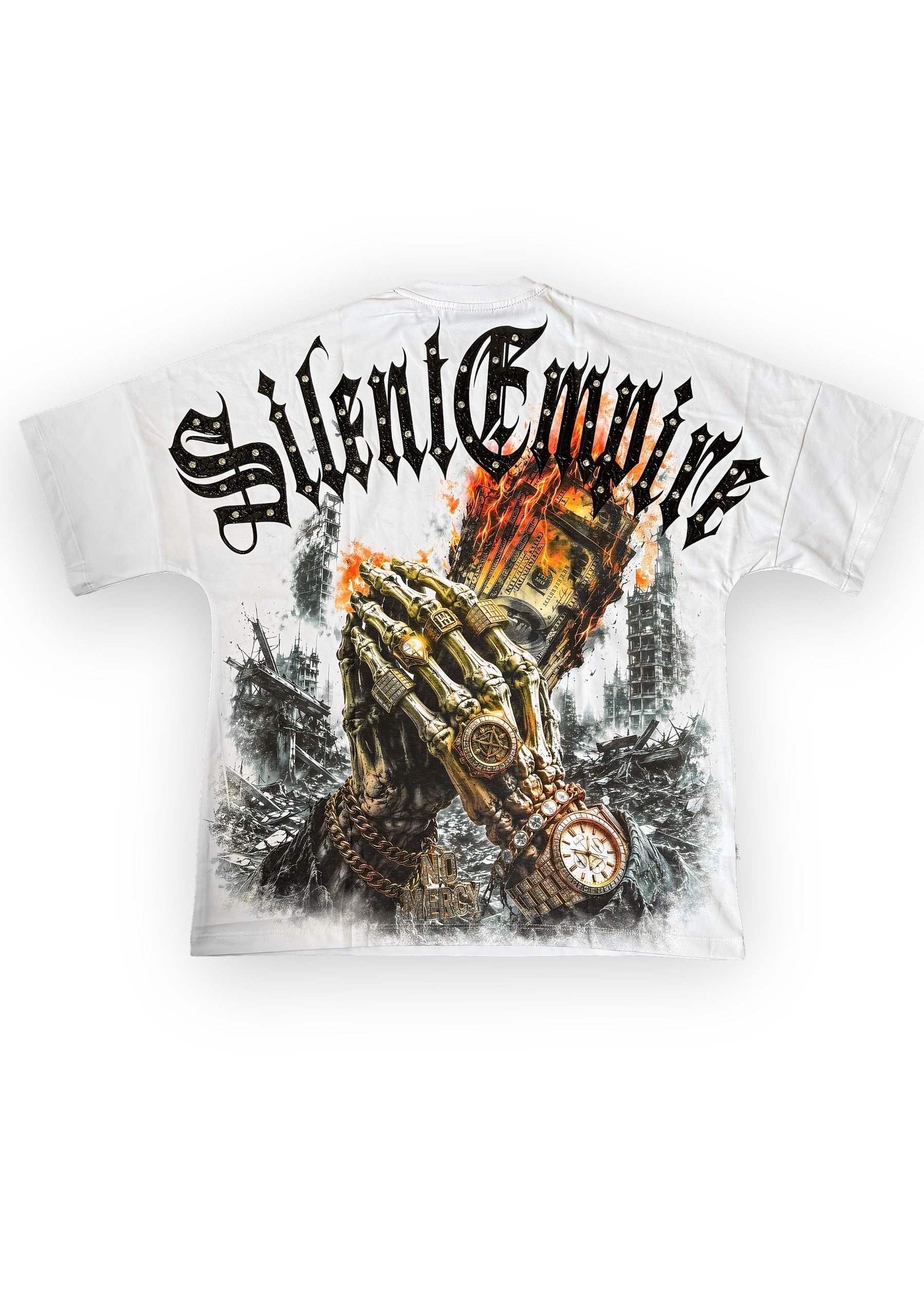 CAMISETA OVER - TACHES - SILENT EMPIRE