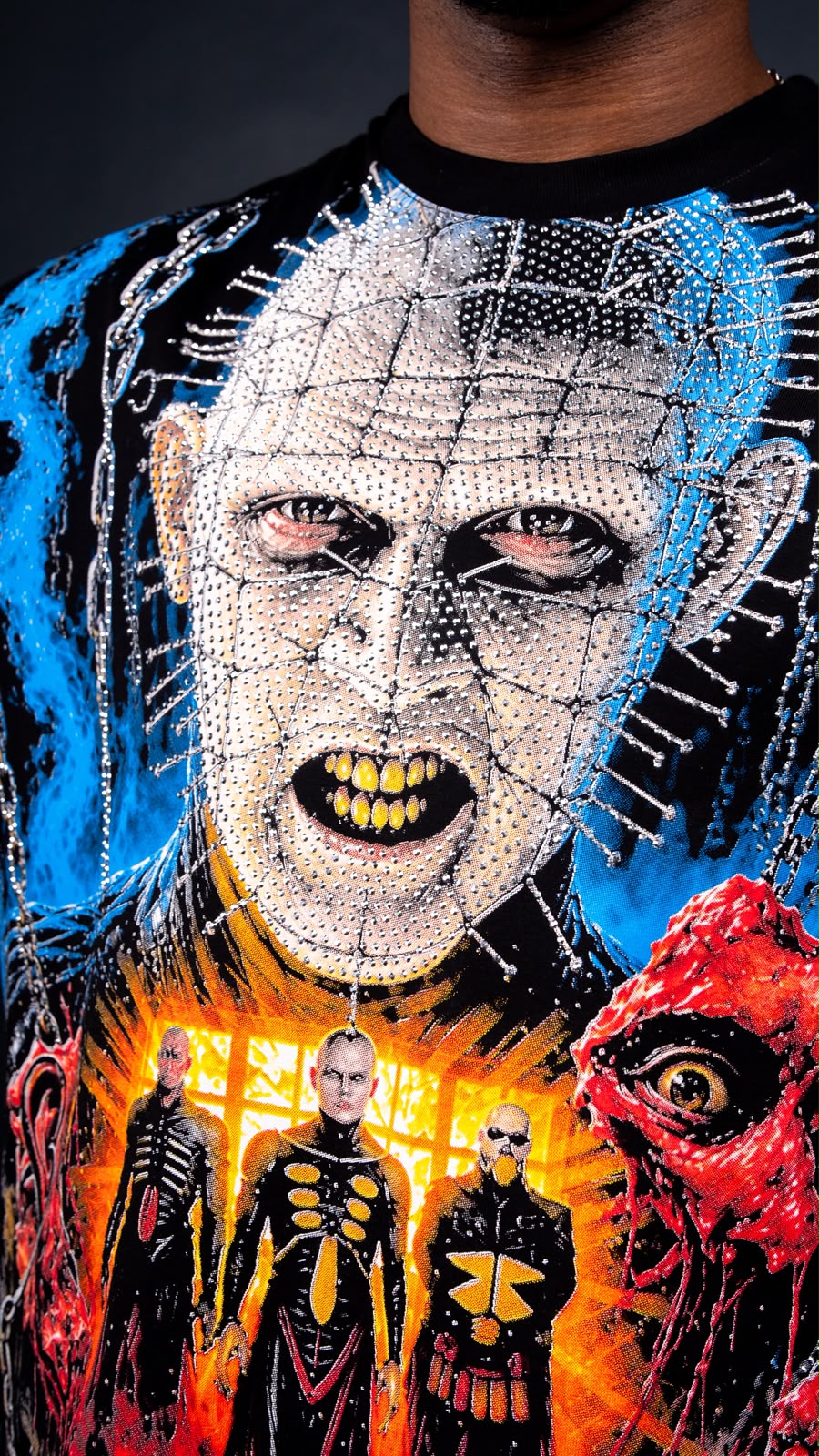 CAMISETA OVER - HELLRAISER - HALLOWEEN